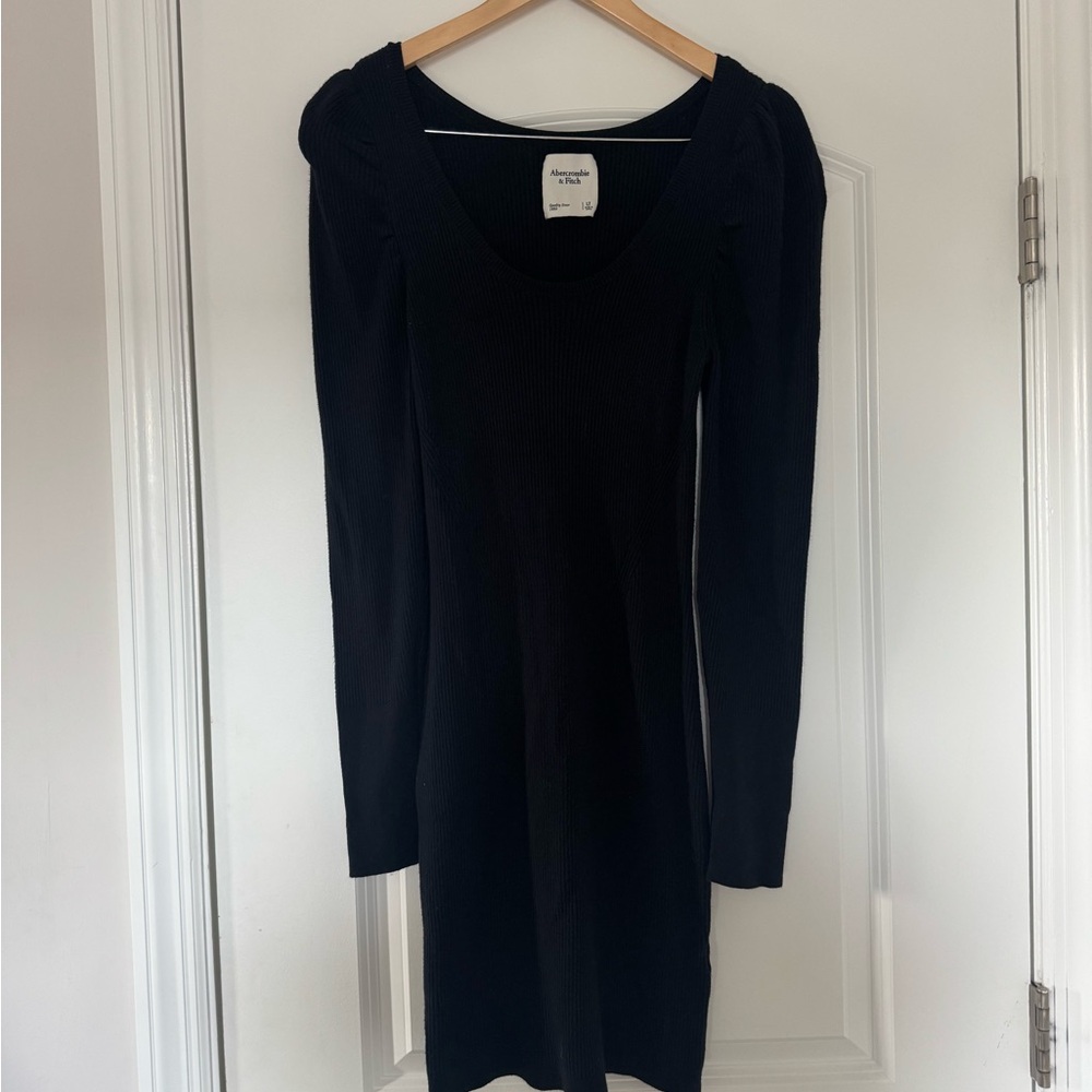 Abercrombie Puff Sleeve Sweater Dress